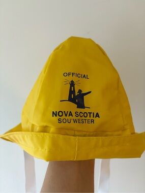 Official Nova Scotia Sou'wester Rain Hat - Yellow